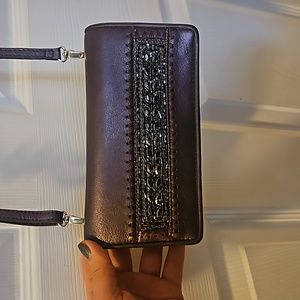 New brighton crossbody wallet purse!!